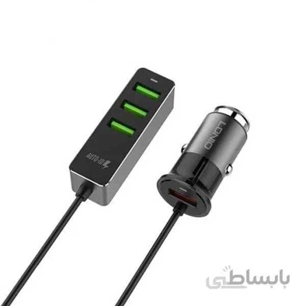 شارژر فندکی الدینیو مدل C61 ا LDNIO C61 Car Charger