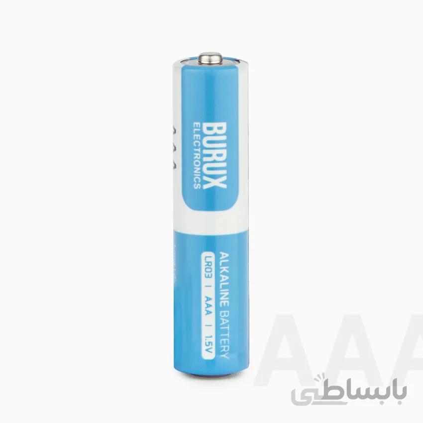 باتری نیم قلمی آلکالاین AAA بروکس