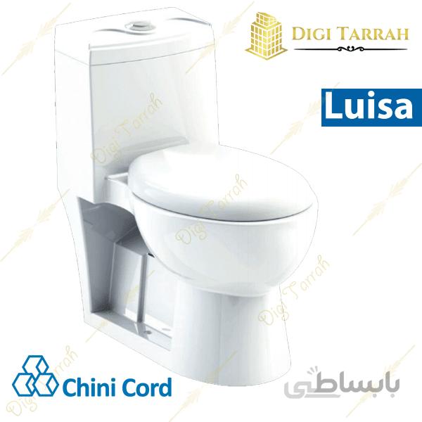 توالت فرنگی لوییزا چینی کرد ا Loiza Toilet