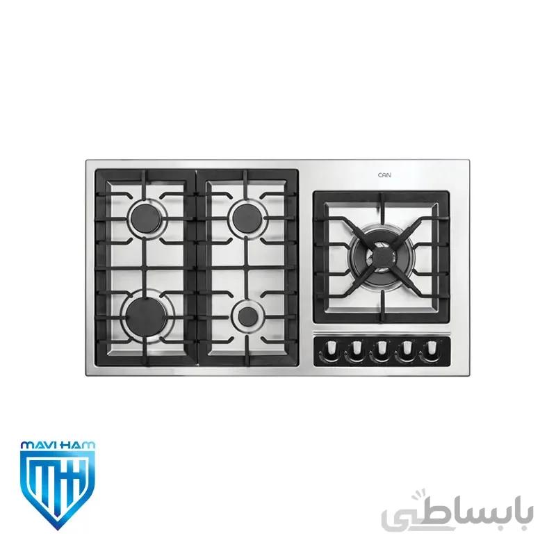 اجاق گاز صفحه ای استیل 513M کن ا 513M