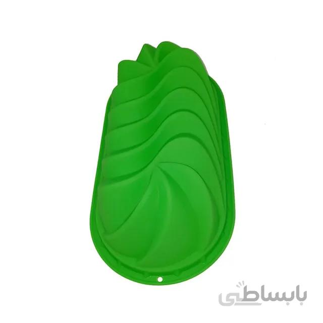 قالب ژله و کیک سیلیکونی بیضی مدل پیچ