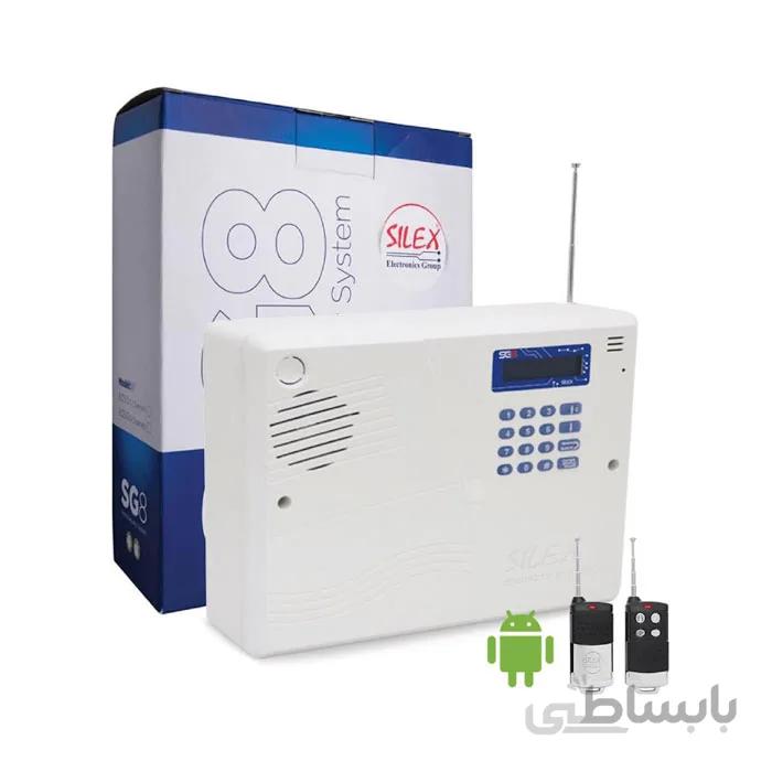دزدگیر سیم کارتی سایلکس SG8-S ا Silex Sg8-S Places Security Alarm