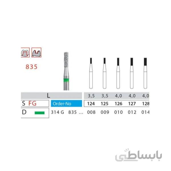 فرز الماسه فیشور کوچک (Cylinder)
