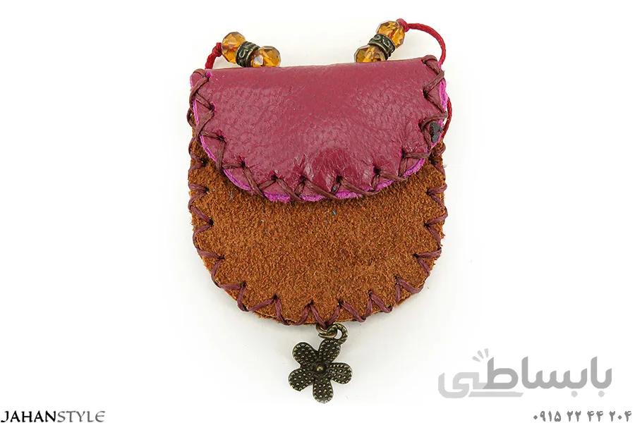 رومانتویی و جاحرزی چرم طبیعی عسلی