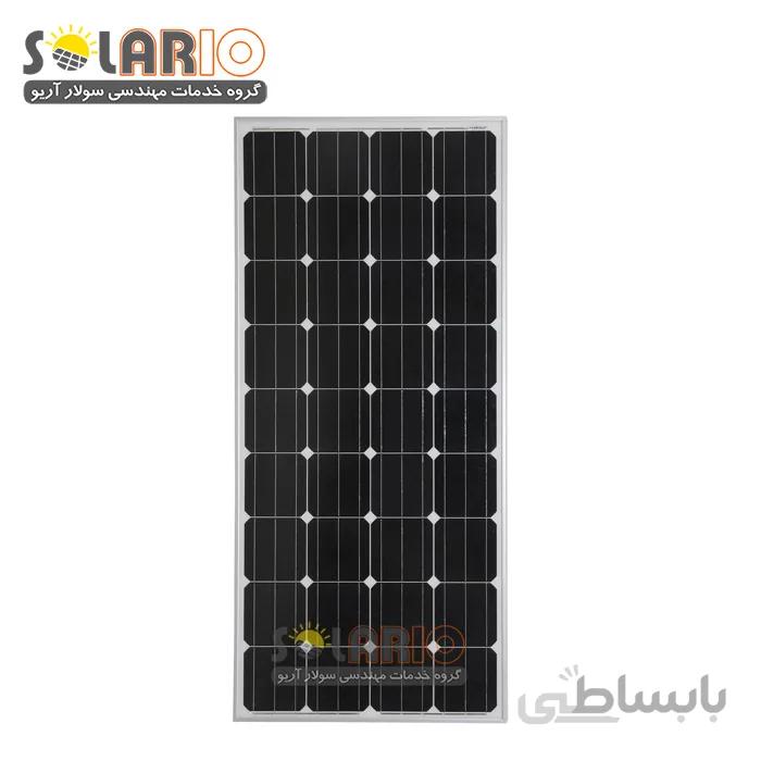 پنل خورشیدی 100وات مونو کریستال Restar Solar مدل RTM100M