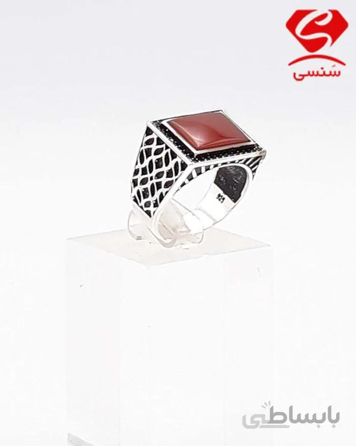 انگشتر نقره مردانه کد55