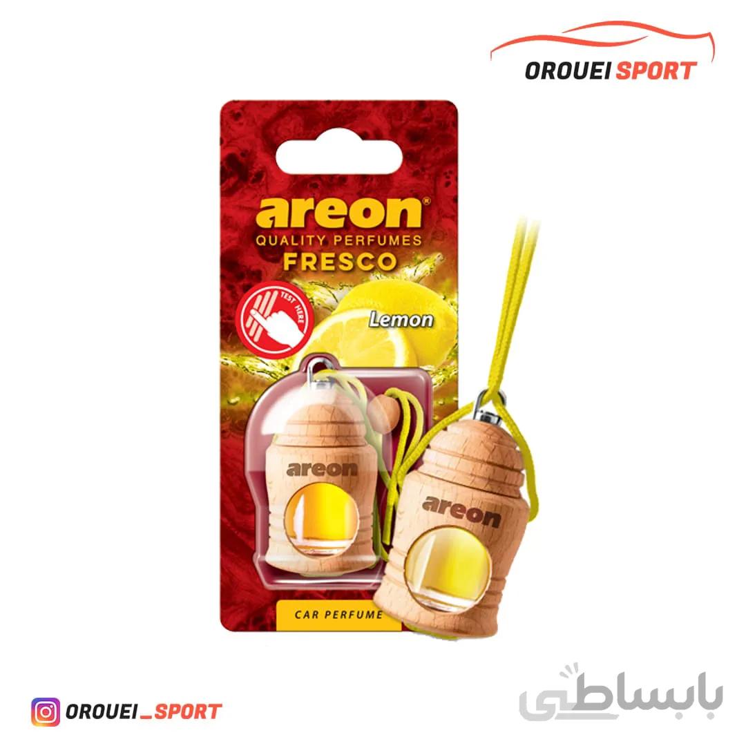 خوشبو کننده ماشين آرئون مدل فرسکو با رايحه ليمو ا Areon Fresco Lemon Car Air Freshener