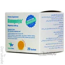 ساشه بیومگنلیت منیزیم سیترات ا Biomagnelyte Magnesium Citrate