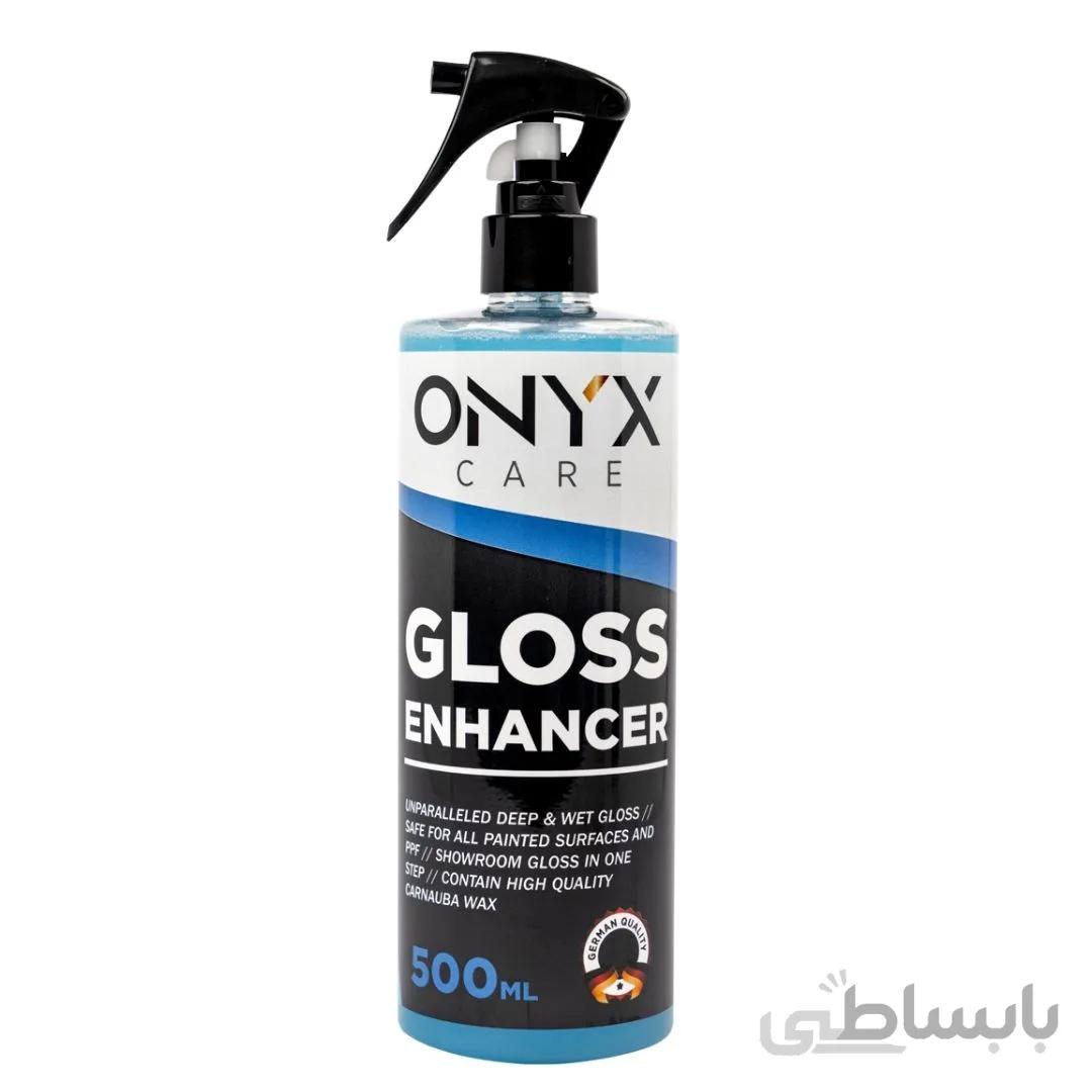 اسپری تقویت کننده براق کننده سرامیک خودرو اونیکس GLOSS ENHANCER