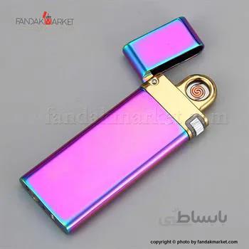 فندک کادویی جعبه دار هفت رنگ USB