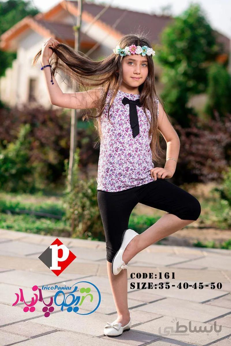 تاپ نخی شلوارک تیپ لاکرا (حداقل تعداد خرید 8 عدد)