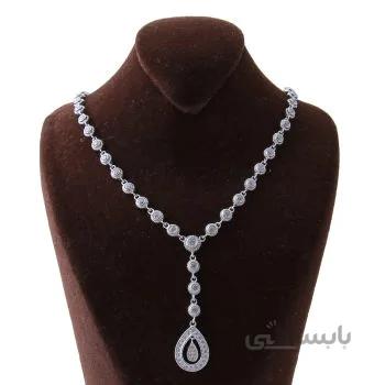 گردنبند نقره زنانه کد GAR_081