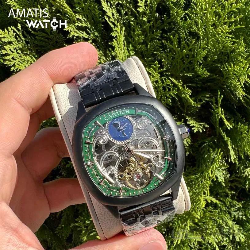 ساعت مچی مردانه کارتیر مدل Cartier Automatic 3455C
