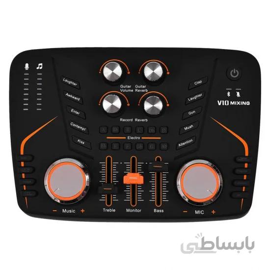 کارت صدا استودیویی مدل V10 Live Streaming