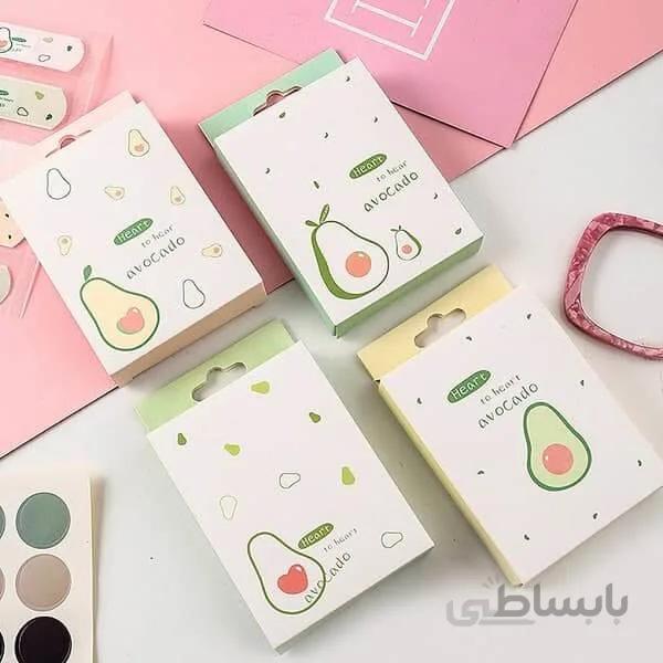 ست 20 عددی چسب زخم طرح آواکادو