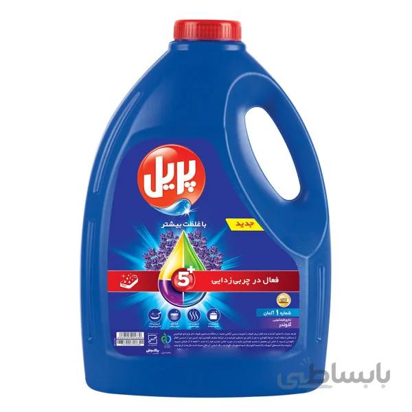 مایع ظرفشویی +5 لاوندر پریل 3.75 لیتری ا -