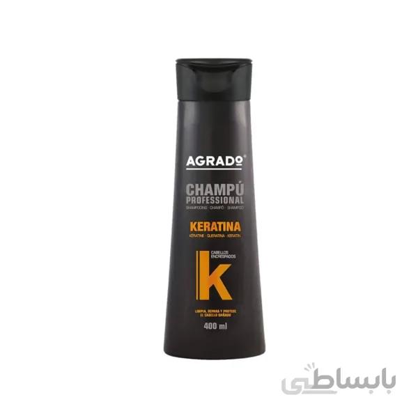 شامپو کراتینه آگرادو مدل KERATIN ا Agrado Keratin Shampoo