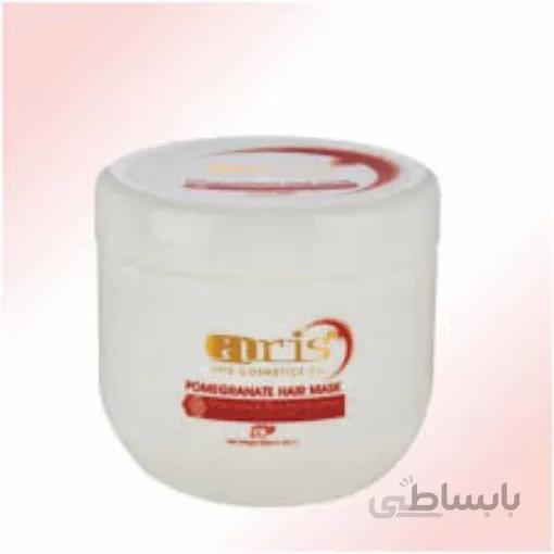ماسک مو کاسه ایی آریس ، تثبیت کننده رنگ ، حاوی عصاره انار، حجم 500 میل