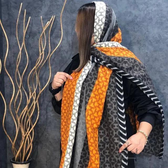 شال کج راه موهر پاییزه و زمستانه