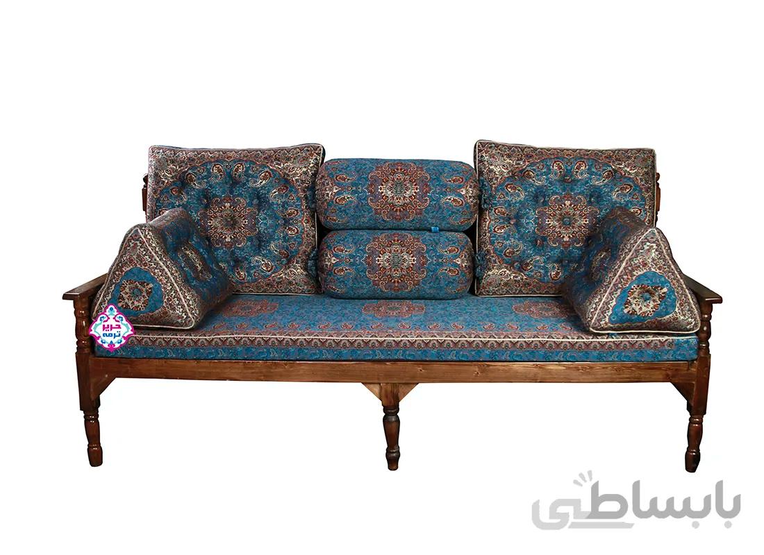 سرویس ۵ تکه شاه نشین کنار مخمل قرمز کد 410495