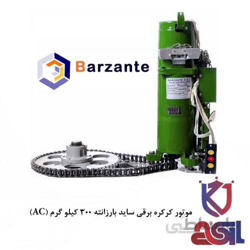 موتور کرکره برقی ساید بارزانته ۳۰۰ کیلو گرم (AC)