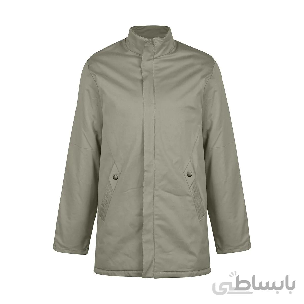 کاپشن مردانه پشت چاکدار