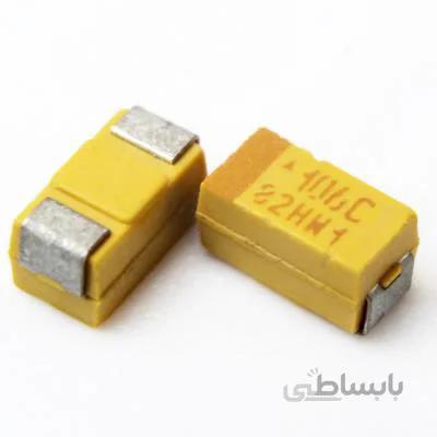 تانتانیوم 10uF 16v tantalum A