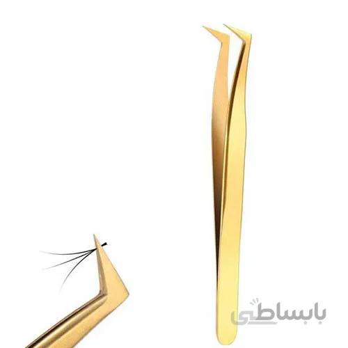 پنس مکی طلایی مخصوص کاشت مژه والیوم