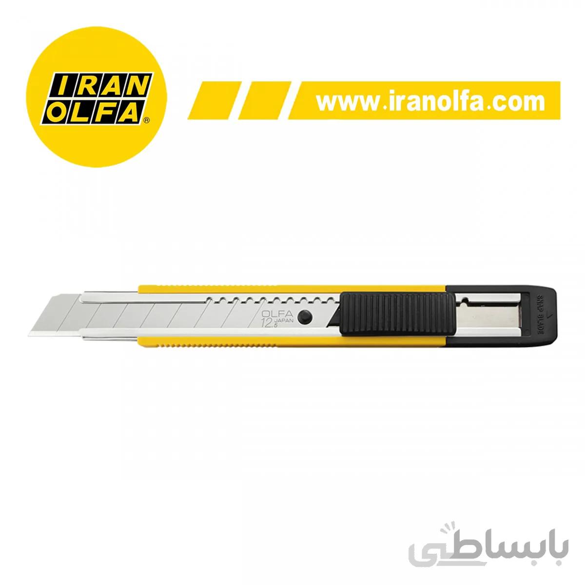 کاتر فلزی با روکش پلاستیکی اُلفا (OLFA) ژاپن - مدل MT-1