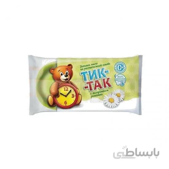 صابون بچه اورگانیک تیک تاک ТИК-ТАК عصاره بابونه 75 گرم