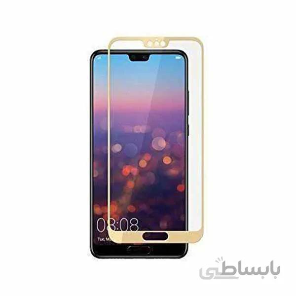 گلس پی 20 فول چسب شیشه ای محافظ صفحه نمایش گوشی موبایل شیائومی