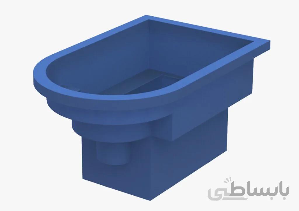 استخر جکوزی فایبرگلاس زرفام