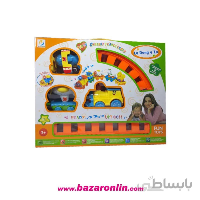 قطار اسباب بازی شنگ چوان مدل ۳ واگنه