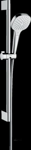 ست دوش دستی هانس گروهه مدل Croma Select E کد KH1023 ا Hansgrohe Croma Select E Shower set Vario with shower rail 65 cm