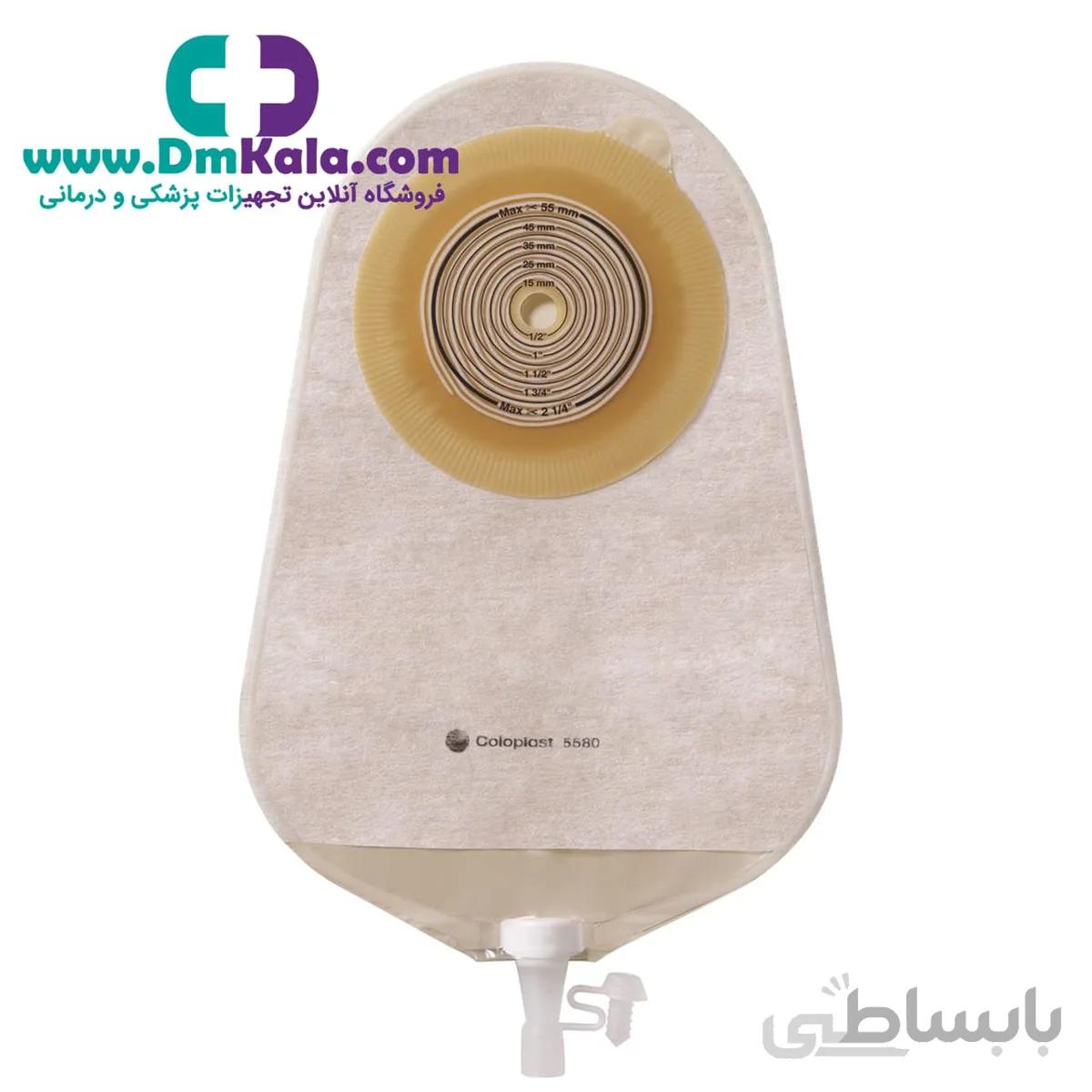 کیسه کلستومی – ایلئوستومی آلترنا یک تکه شیردار ۵۵۸۰کلوپلاست ( Coloplast ) دانمارک ا Coloplast Alterna Code 5580