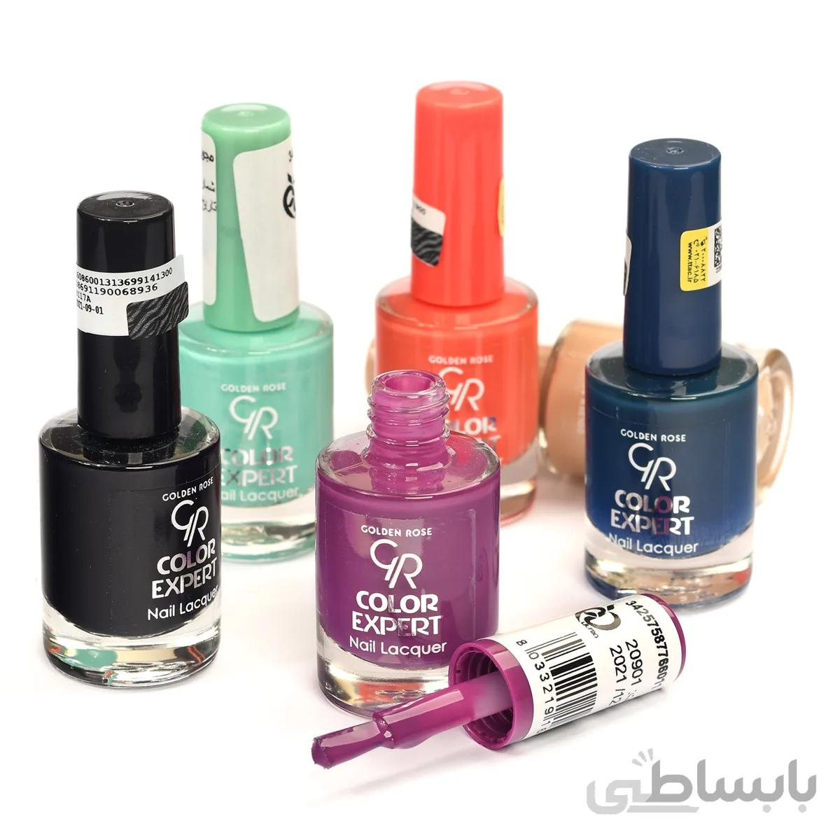 لاک ناخن گلدن رز Golden Rose مدل Color Expert