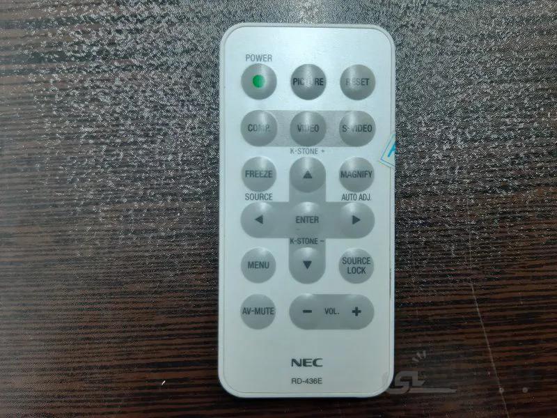 ریموت کنترل ویدئو پروژکتور NEC ان ای سی RD-436E