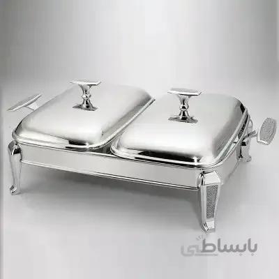 ظرف سوفله دوقلو مستطیلی Hamilton کد 2015