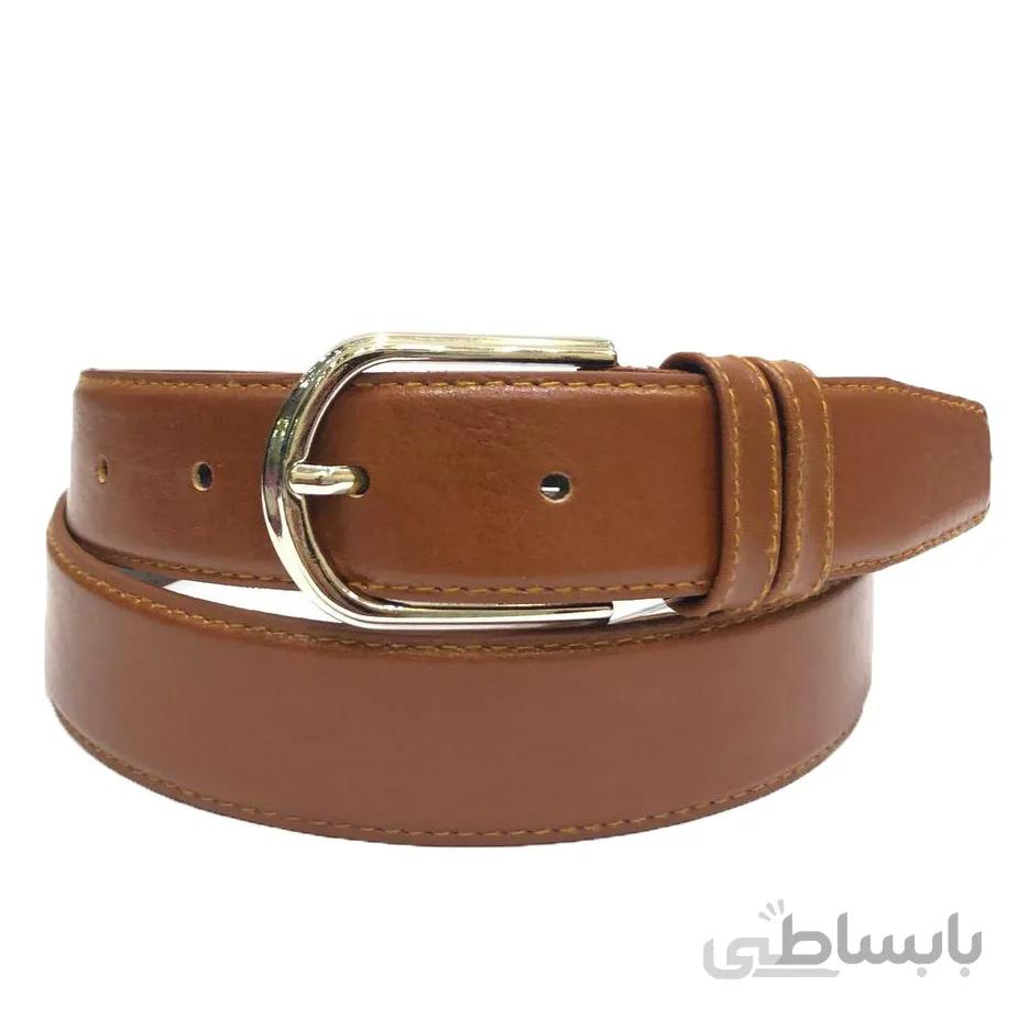 کمربند چرم مون مدل classic meli