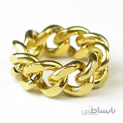 انگشتر استیل کارتیه درشت