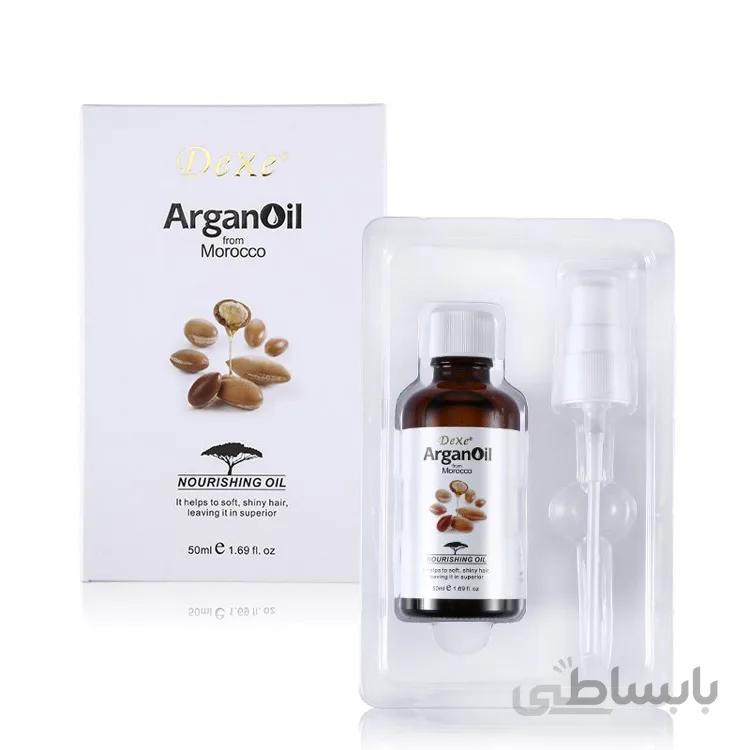 روغن آرگان اصل مو مراکشی دکسی Dexe وزن 50 میل