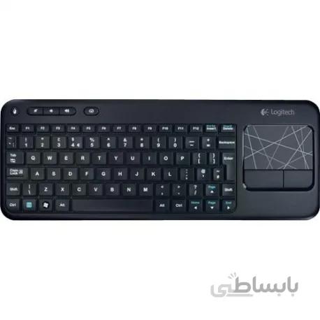 کیبورد بی سیم لاجیتک مدل K400 ا Logitech K400 Wireless Touch Keyboard