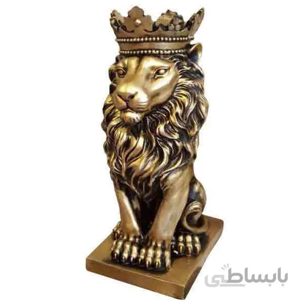 مجسمه طرح شیر تاجدار ایستاده ونداهایپر