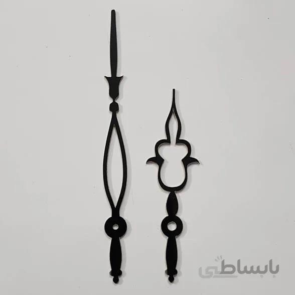 عقربه ساعت مشکی کد b55