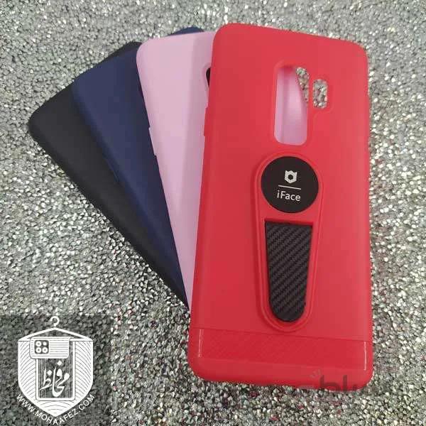 قاب ژله ای سامسونگ Galaxy S9 Plus هولدر دار کد SA490