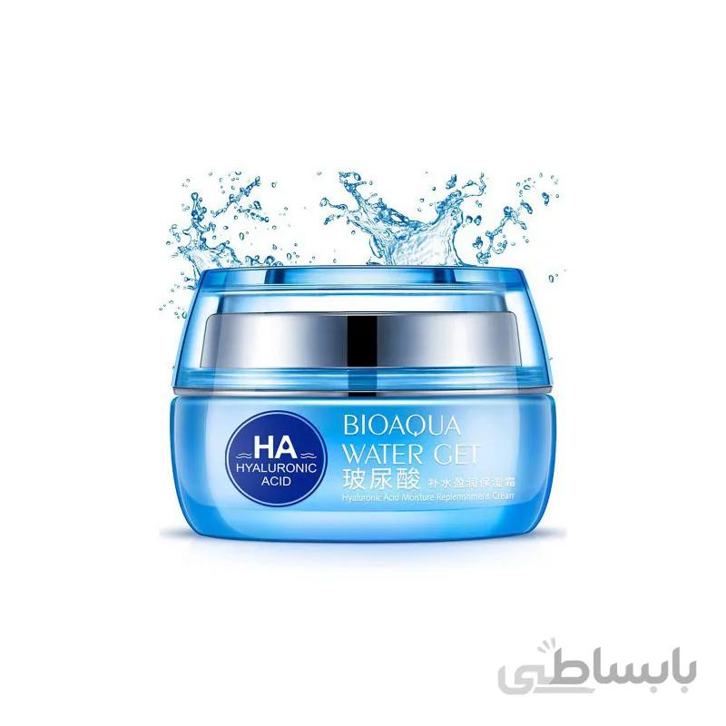 کرم مرطوب کننده هیالورونیک اسید بیوآکوا Bioaqua moisturizing cream