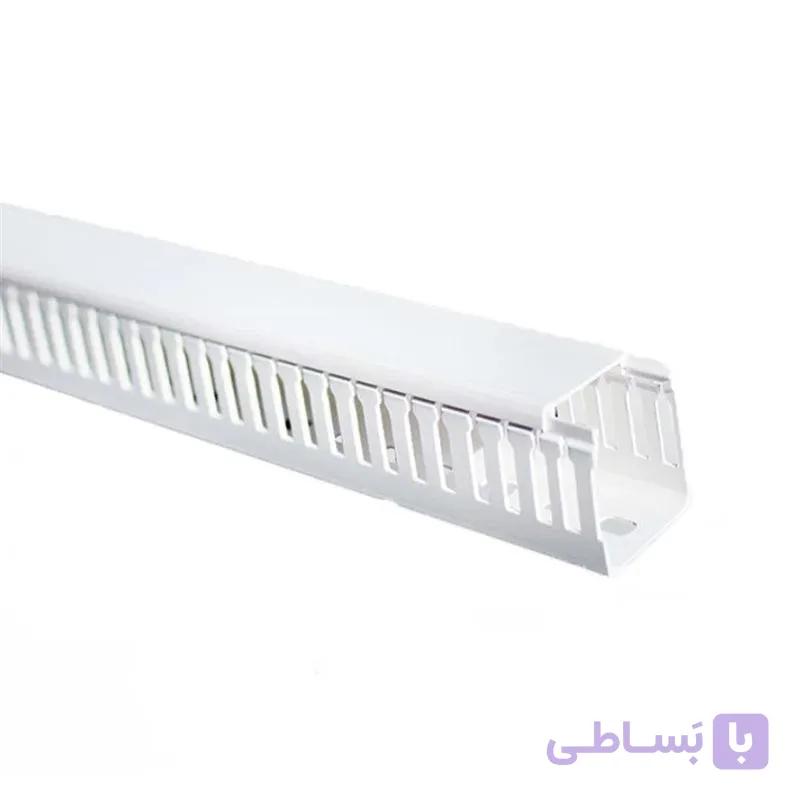 داکت شیاردار سفید و طرح چوب نمره 3.5 سایز 40×35 سوپیتا