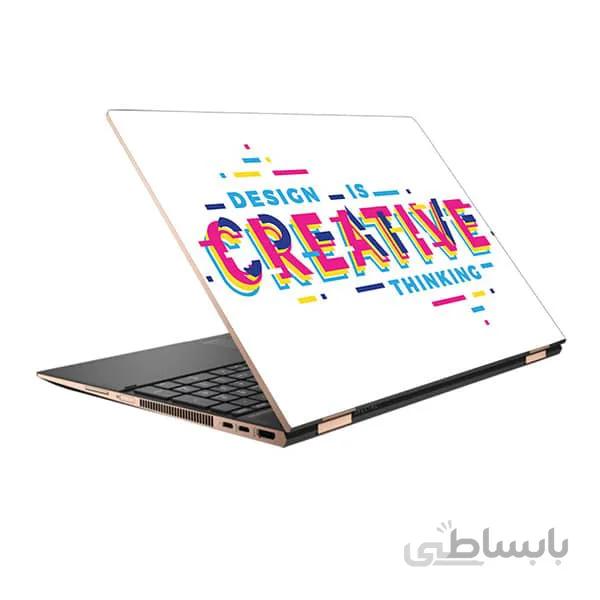 اسکین لپ تاپ طرح Design کد ۰۴