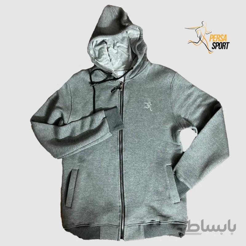 سویشرت کلاهدار ملانژ پرسااسپرت Jungle Melange