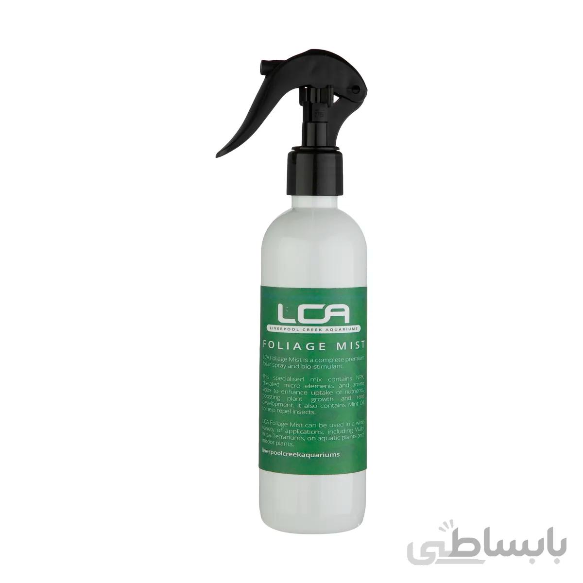 اسپری کود کامل و تقویتی ال سی ای مدل FOLIAGE MIST حجم 250 میلی لیتر